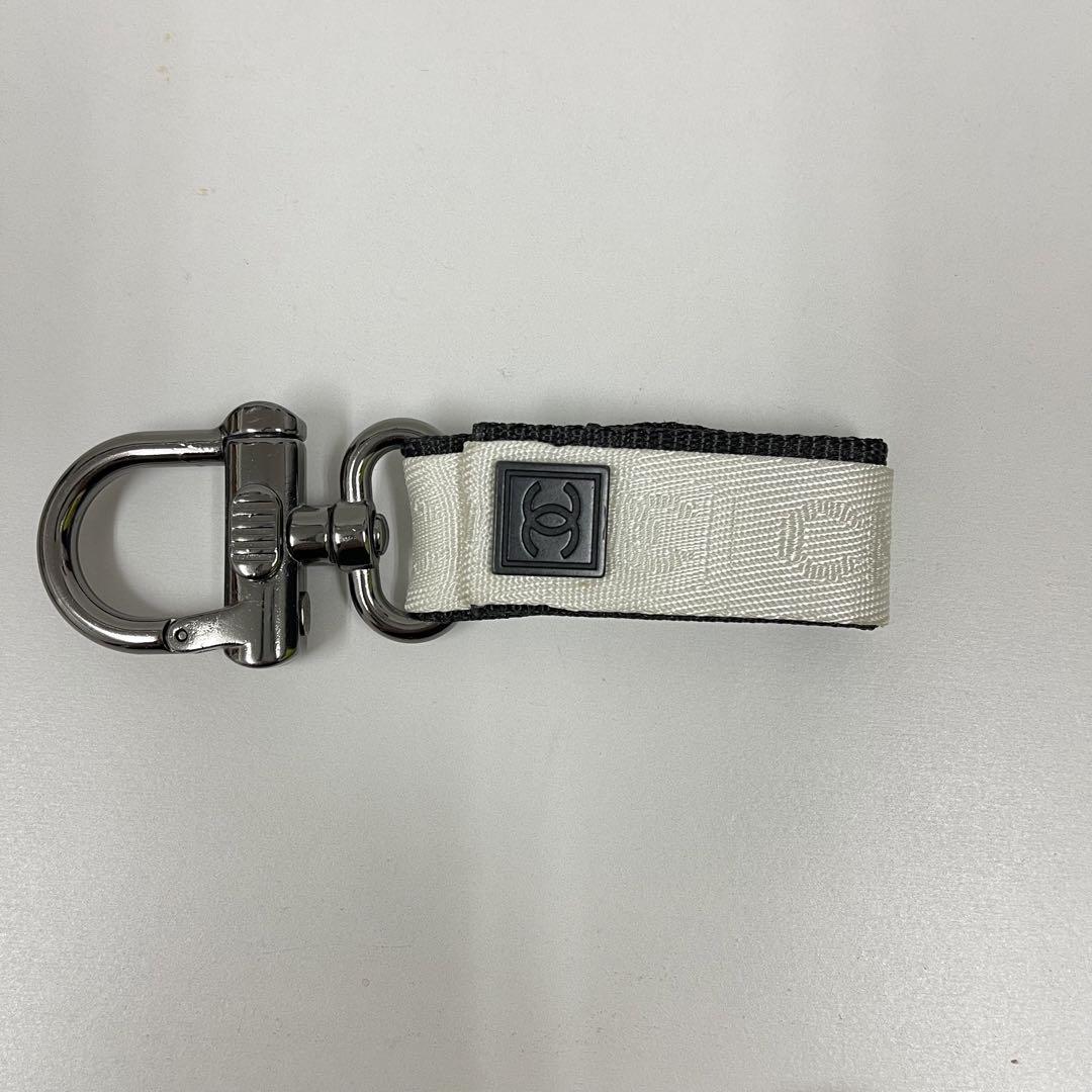 CHANEL Vintage Coco Mark Key Holder from the Sports Line.