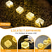 Solar Brick Lights Outdoor Solar Lights Outdoor Waterproof