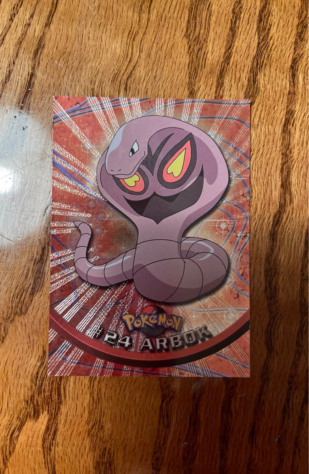 Pokemon ARBOK #24 Topps Chrome