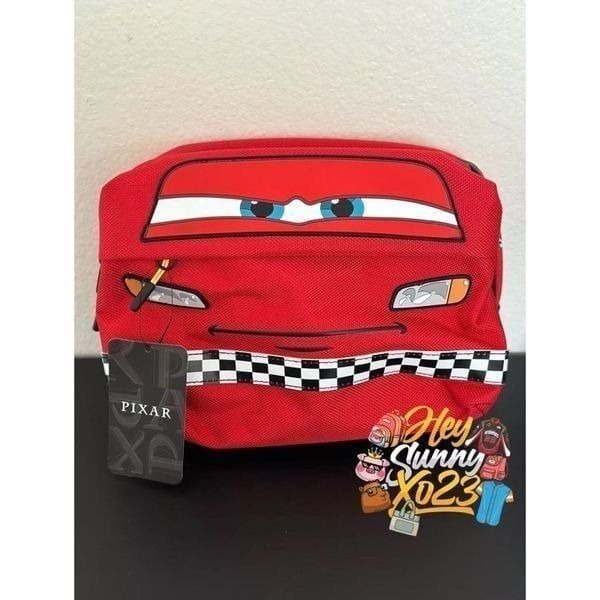 Disney Pixar Cars Lightning Mcqueen Cosmetic Bag