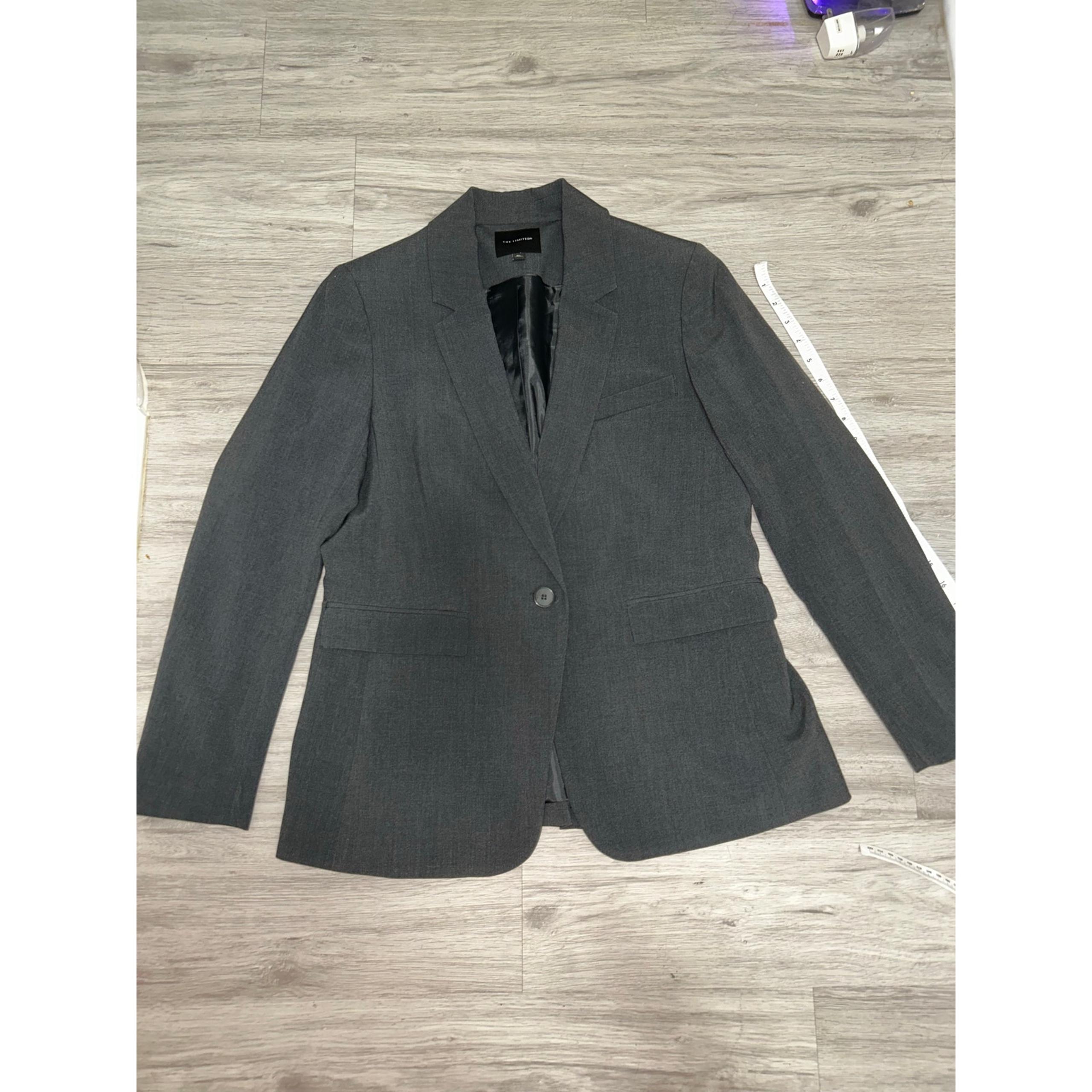 Charcoal Gray Pantsuit