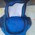 Carroll LACROSSE Blue and black backpack