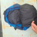 Carroll LACROSSE Blue and black backpack