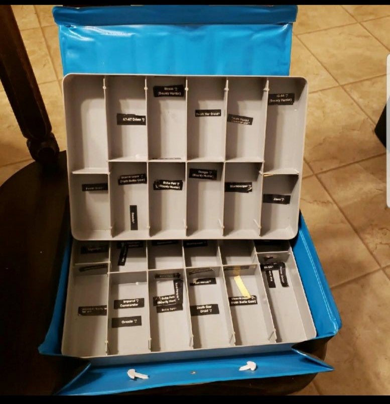 1977 Star Wars Action Figure Case