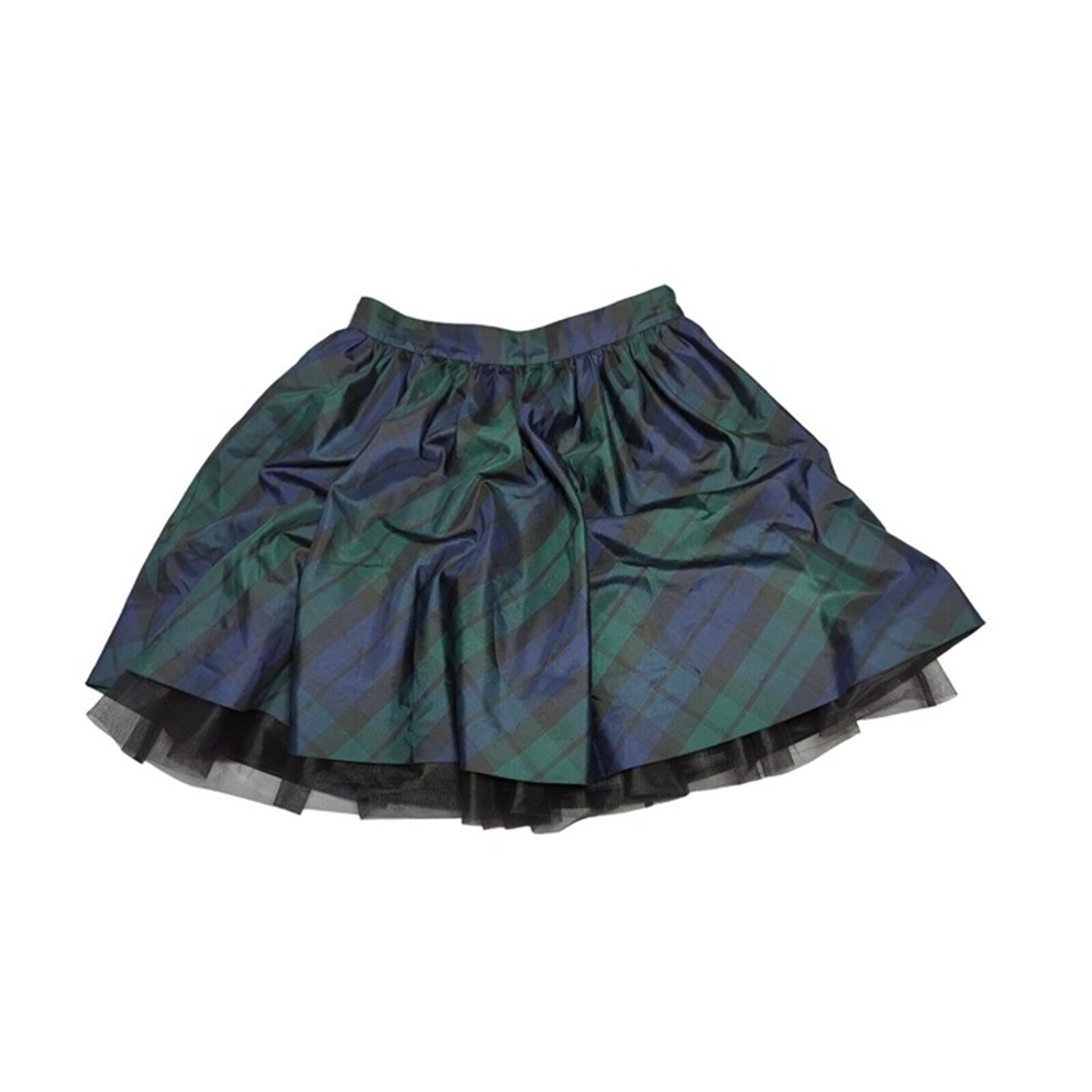 NWT Chaps Tartan Pleated Mini Skirt Schoolgirl Punk Rock Fairygrunge Cosplay Emo