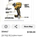 Dewalt 20v 1/4 High Torque Impact w/20v Powerstack battery