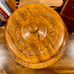 Vintage 1960’s Hand Carved Wood Hawaiian Cake Stand Lazy Susan With Cover