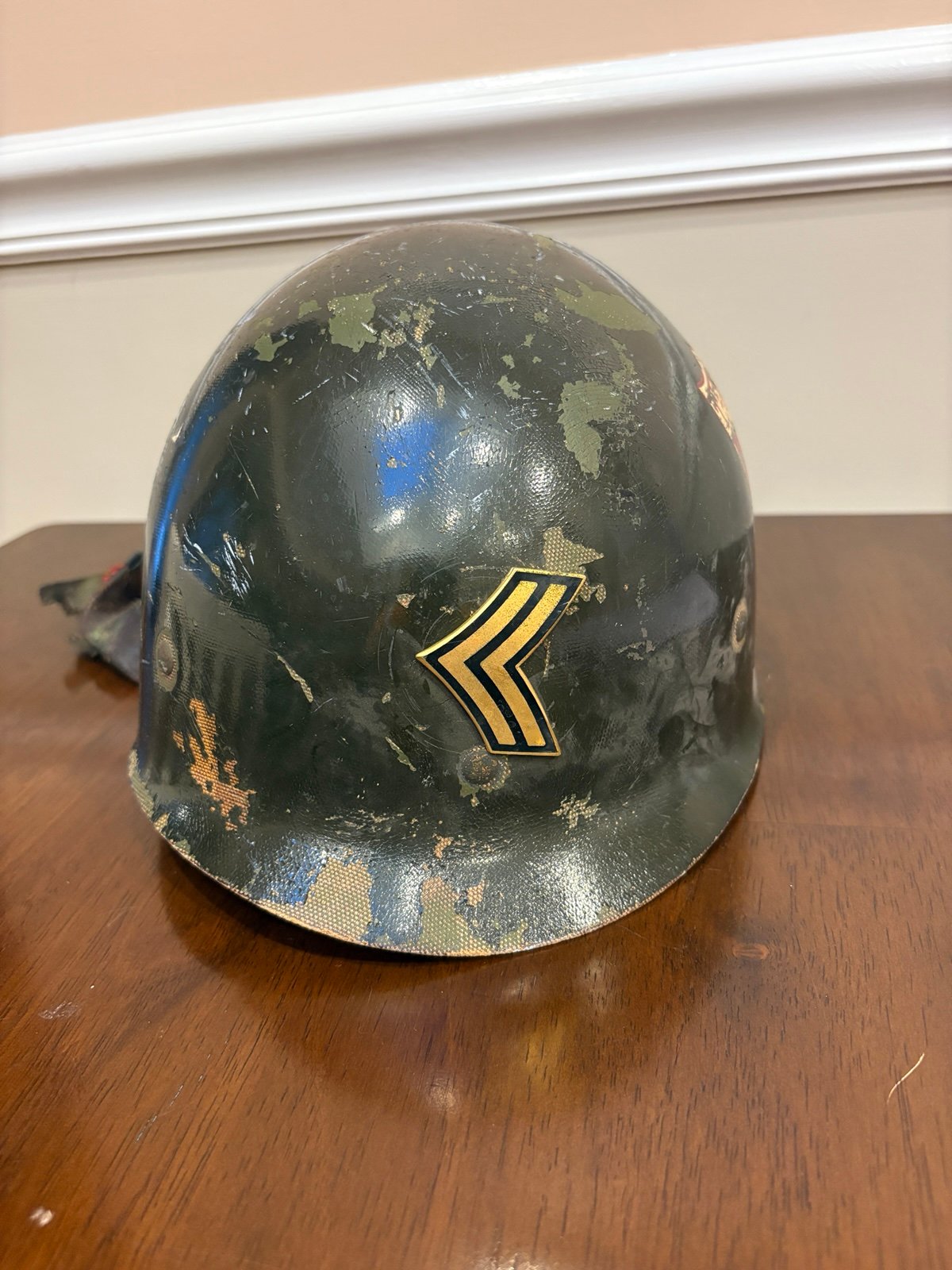 vintage Military helmet liner DSA Steinberg Vietnam war era Army Militaria