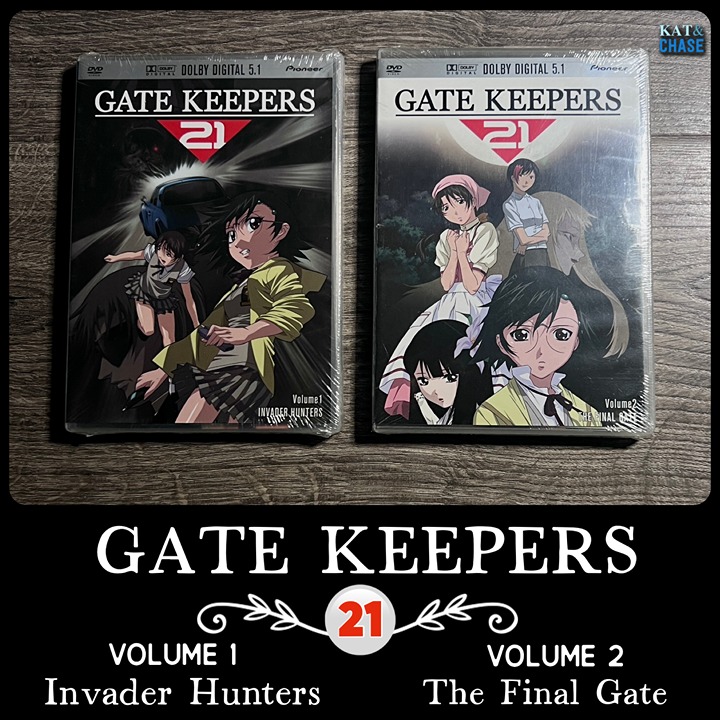 Gate Keepers 21 Anime Invader Hunters Vol. 1 & The Final Gate Vol. 2 Pioneer