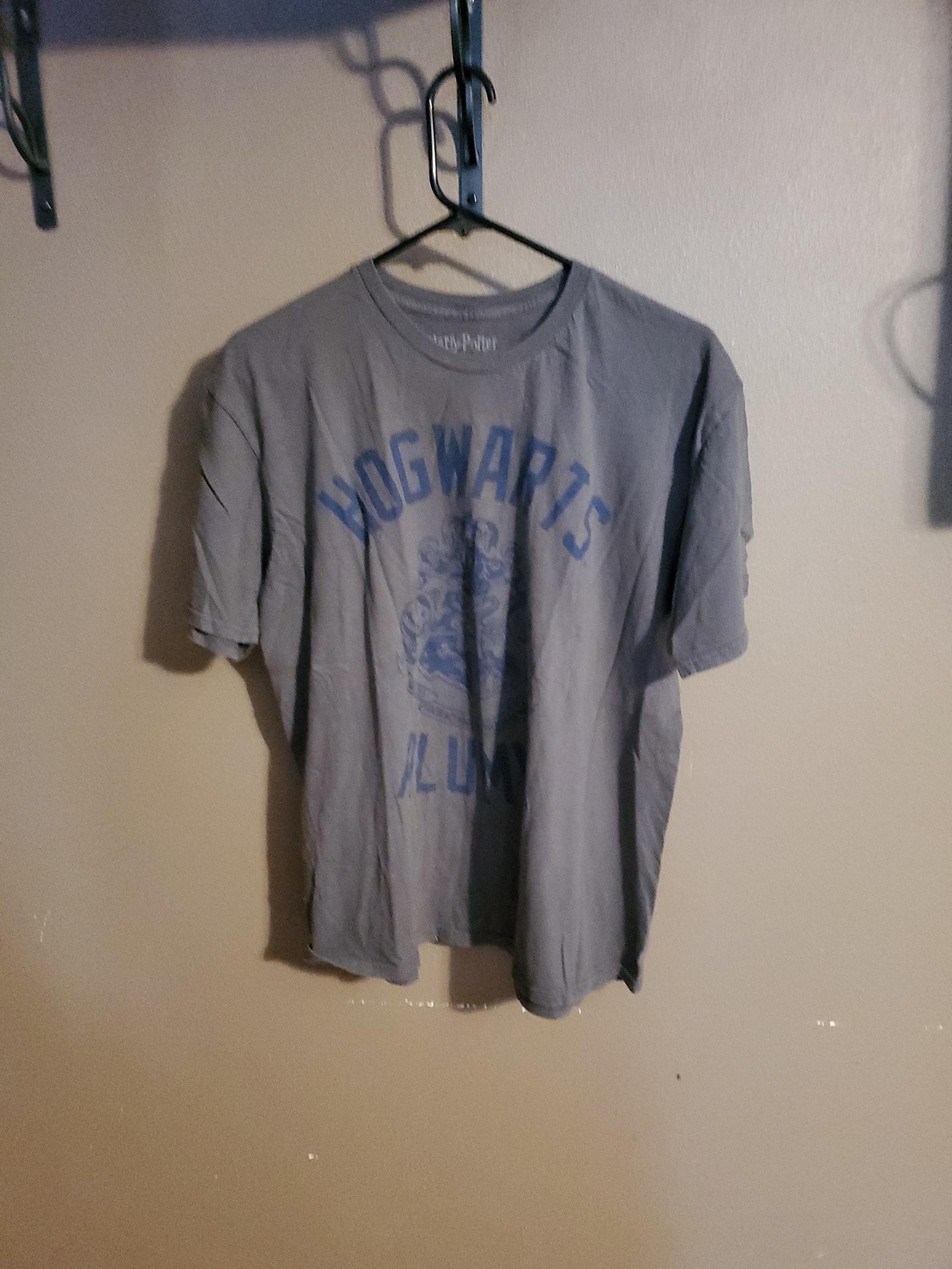 Harry potter short sleeve grey tshirt men's med