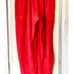 Free People Movement Friday Love Set Velour Sweatshirt Pullover Joggers Red