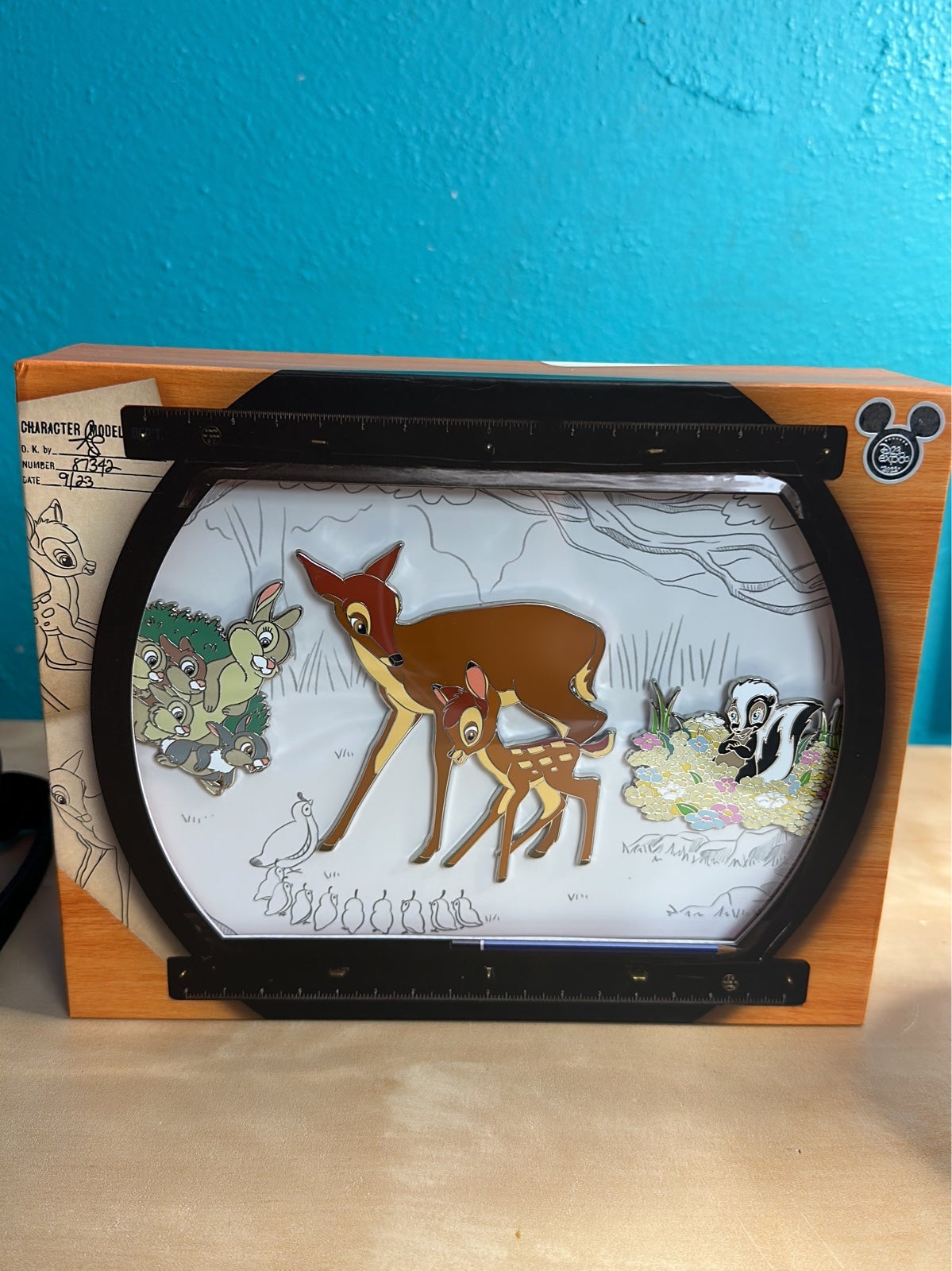 Disney Pin D23 Animator Bambi LE 150 Thumper Flower Jumbo Pin
