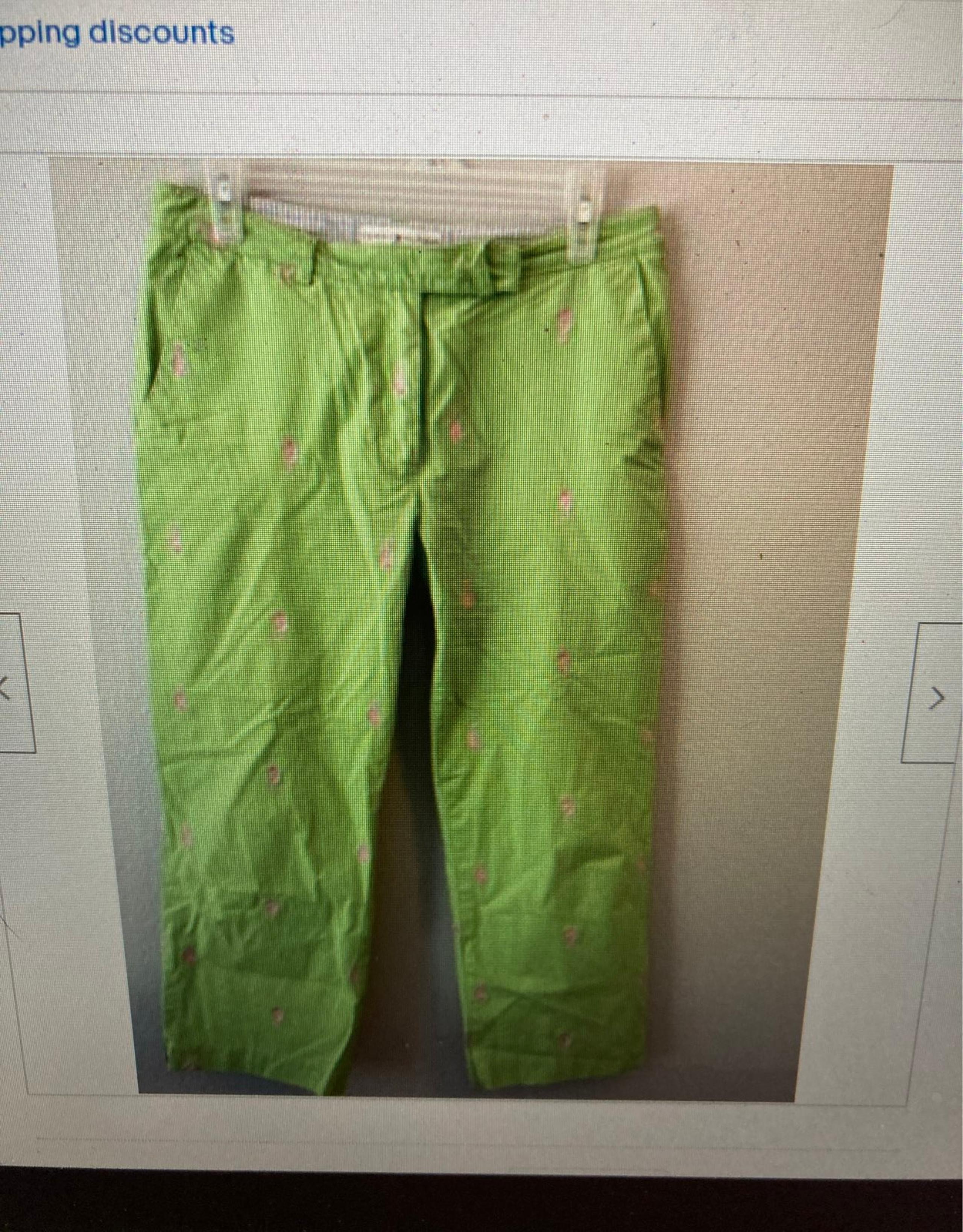 Tommy Hilfiger seahorse pants
