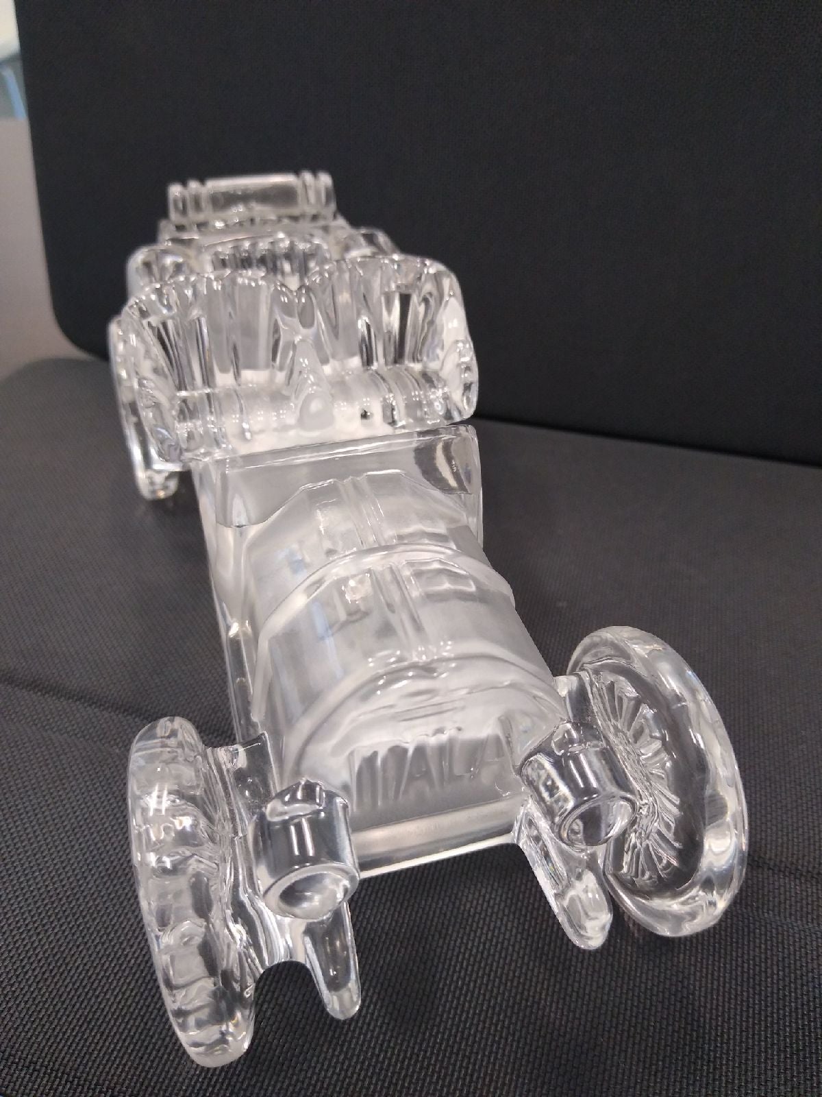 Vintage Lead Crystal ITALIA car figurine