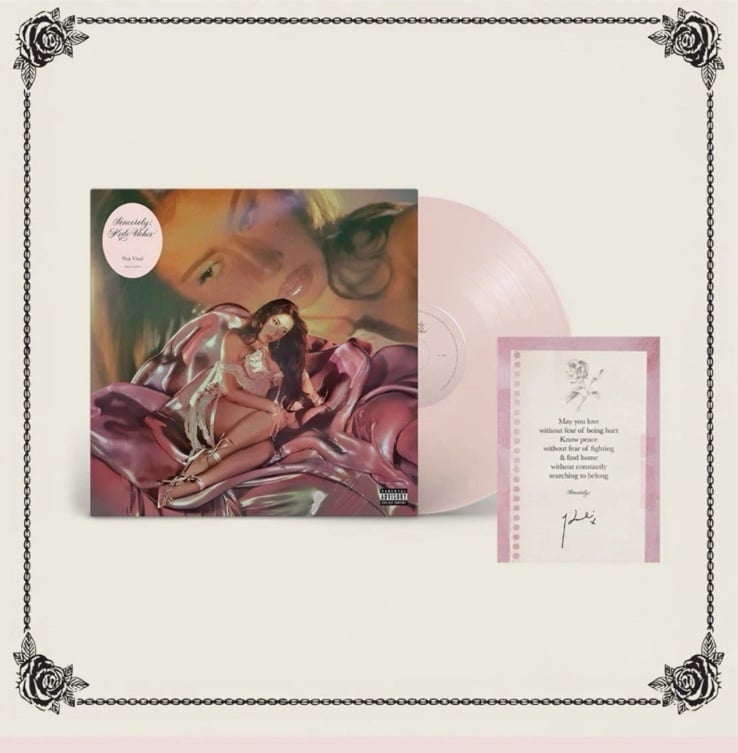 Kali Uchis Sincerely, Signed Pink Vinyl IN HAND