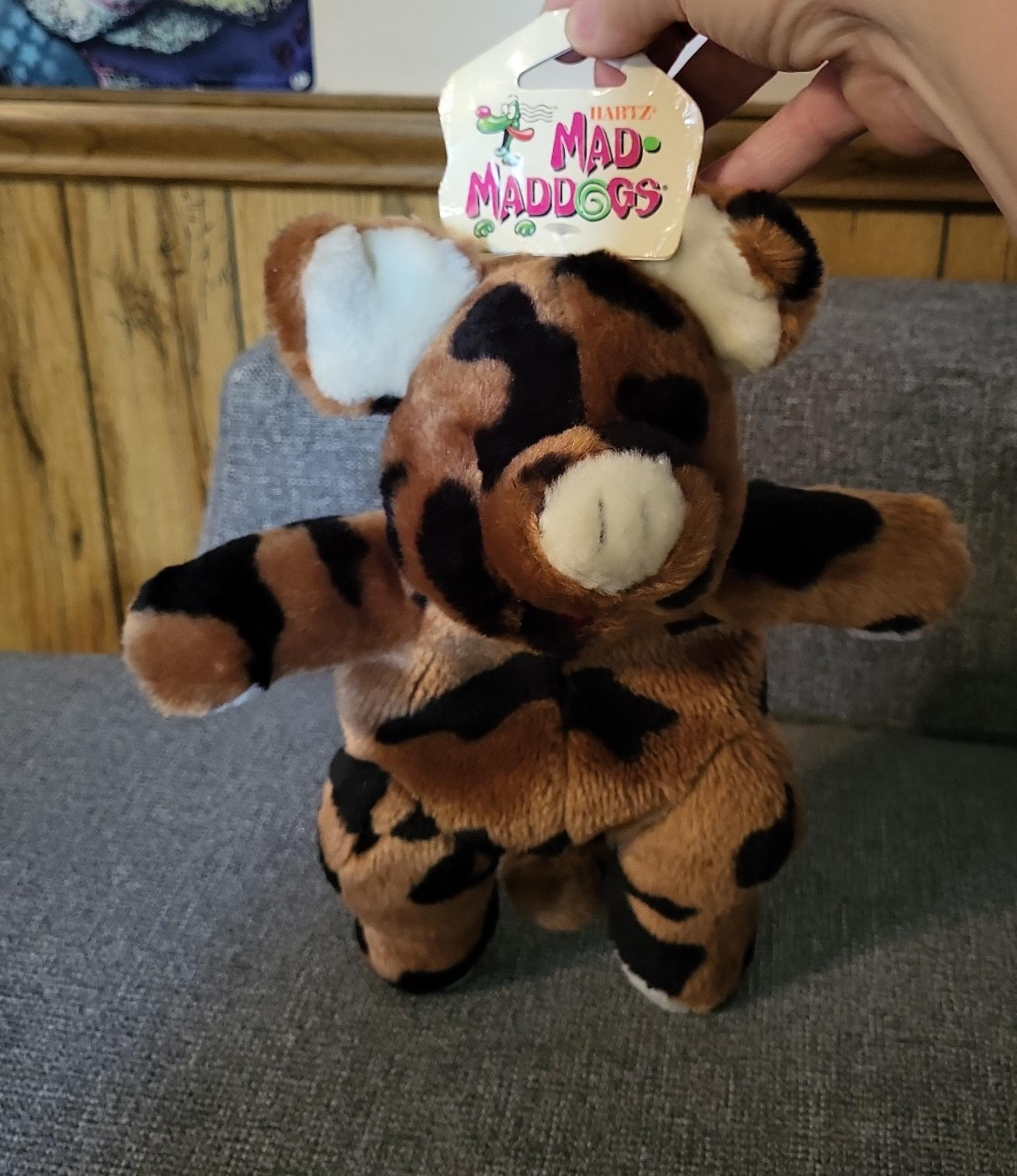 NWT Dog Toy Floppy Fantasy Plush Squeaky Pig dog toy - Hartz