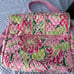 Vera Bradley Messenger pinwheel pink