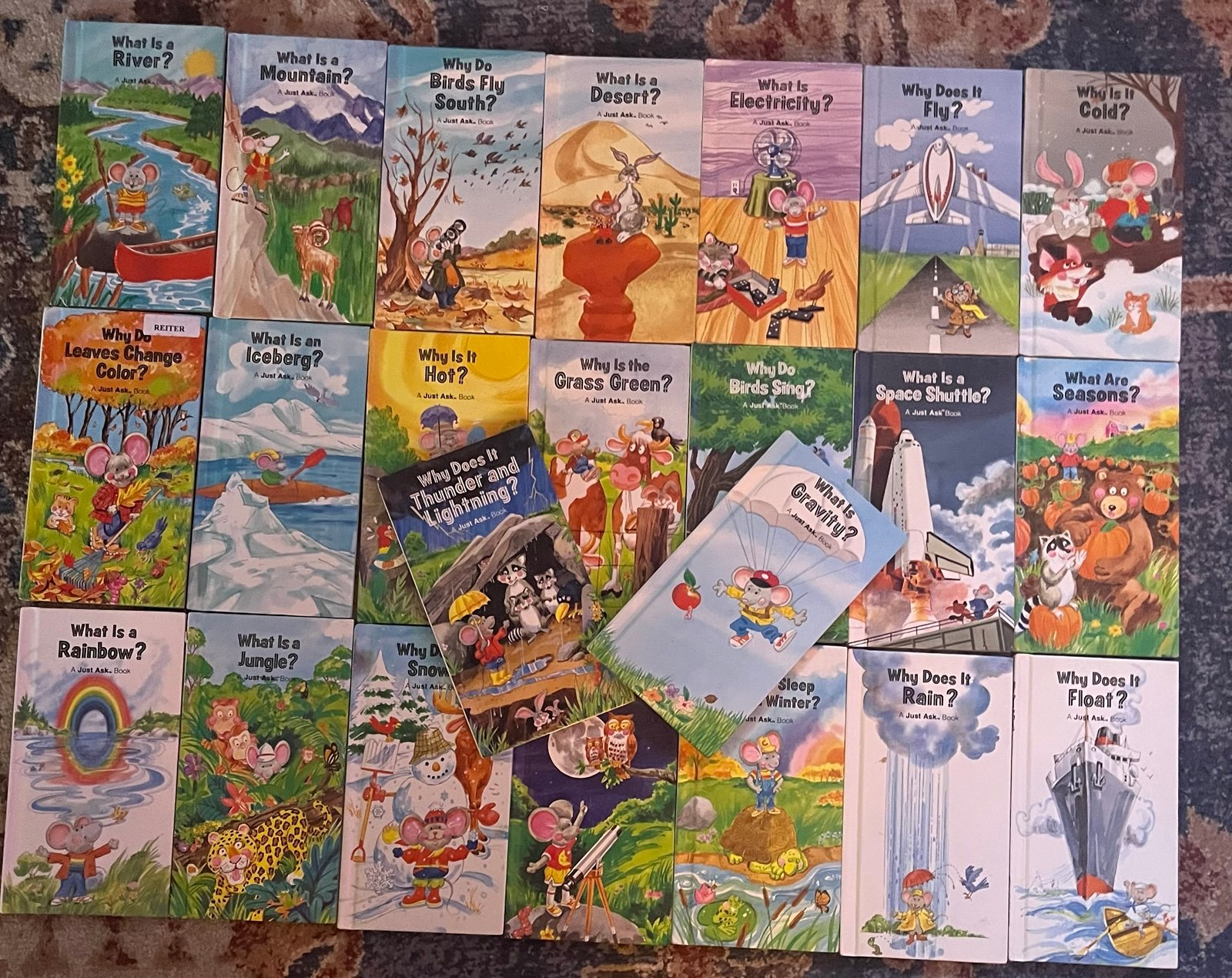 Vintage Just Ask Books