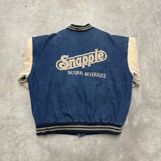 90s Snapple Varsity Jacket