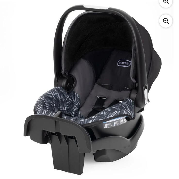 Evenflo NurtureMax Infant Car Seat (Brooklyn Gray)