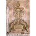 Antique Ornate French Style Brass Fireplace Andiron (Single)