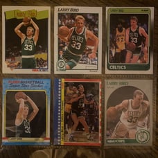 Larry Bird Card Lot
