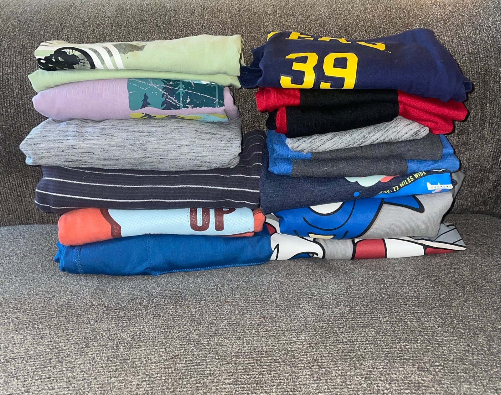 11 Piece Boys Size 8/10 Shirt And Hoody Lot