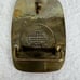 Vintage 1993 Ana Cortez Works Hand Made Solid BRASS Belt Buckle Sweeny Texas