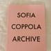 Sofia Coppola Archive Book
