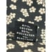 Van Heusen Big Fit Stain Shield Black Floral Longsleeve shirt SZ 20 34/35 nwt (0