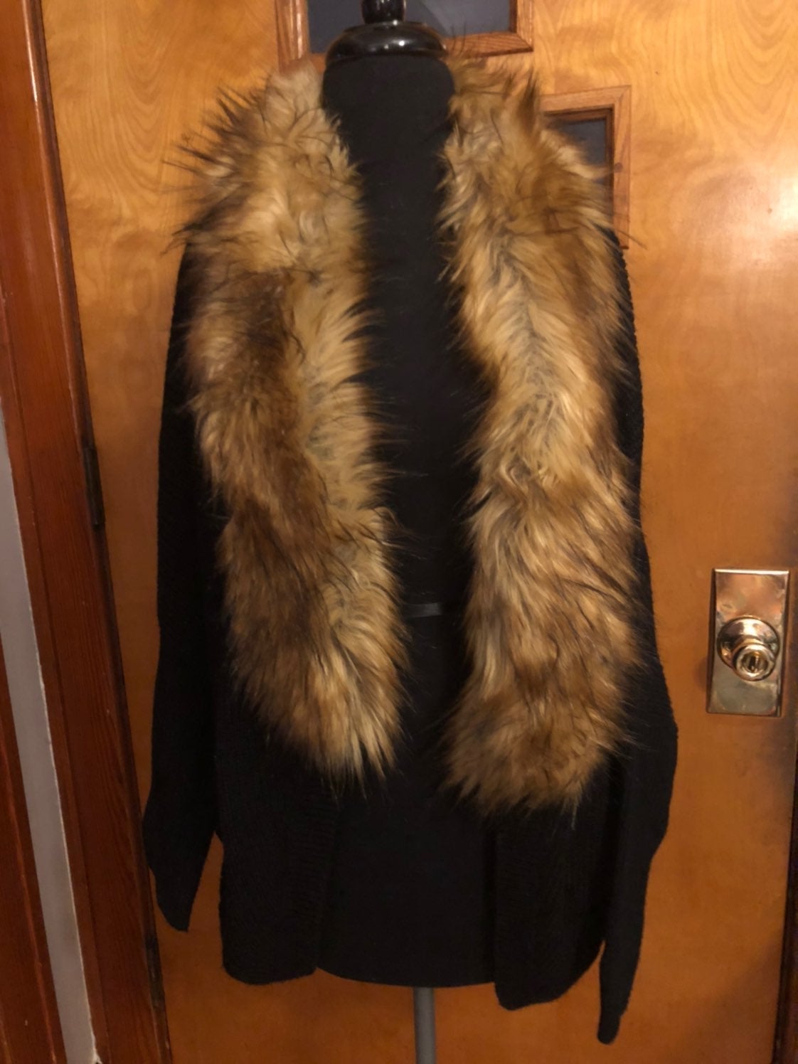 Faux Fur Sweater