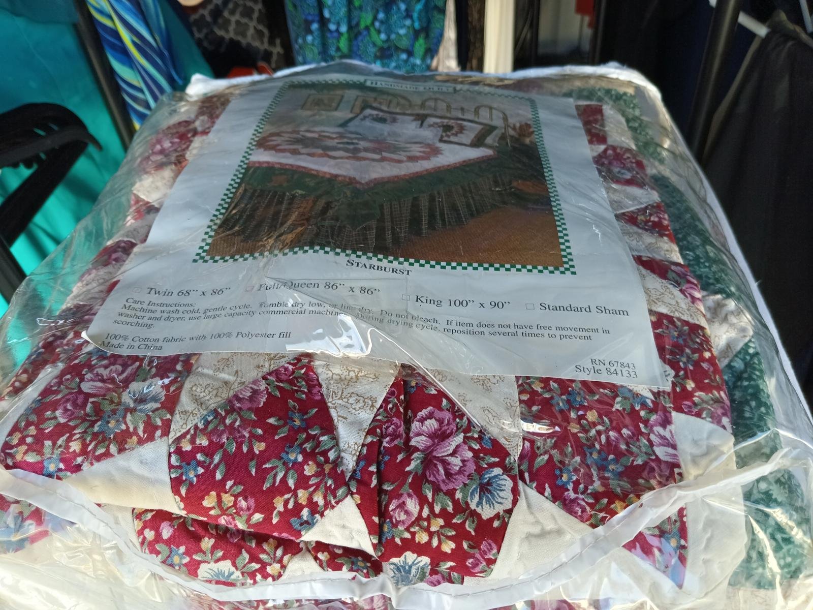 ●日本正規品● Starburst Handmade Options Multi-Size - Quilt チャーム