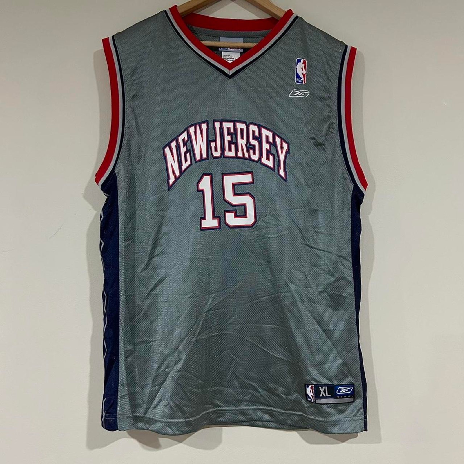 Vintage New Jersey Nets Vince Carter Basketball Jersey