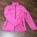 THE NORTH FACE Pink Full Zip Jacket Windproof Water Repellent Fleece Lined