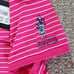 Ralph Lauren RLX Golf Polo Shirt Women Short Sleeve Snap Preswick C.C. NEW/NWT