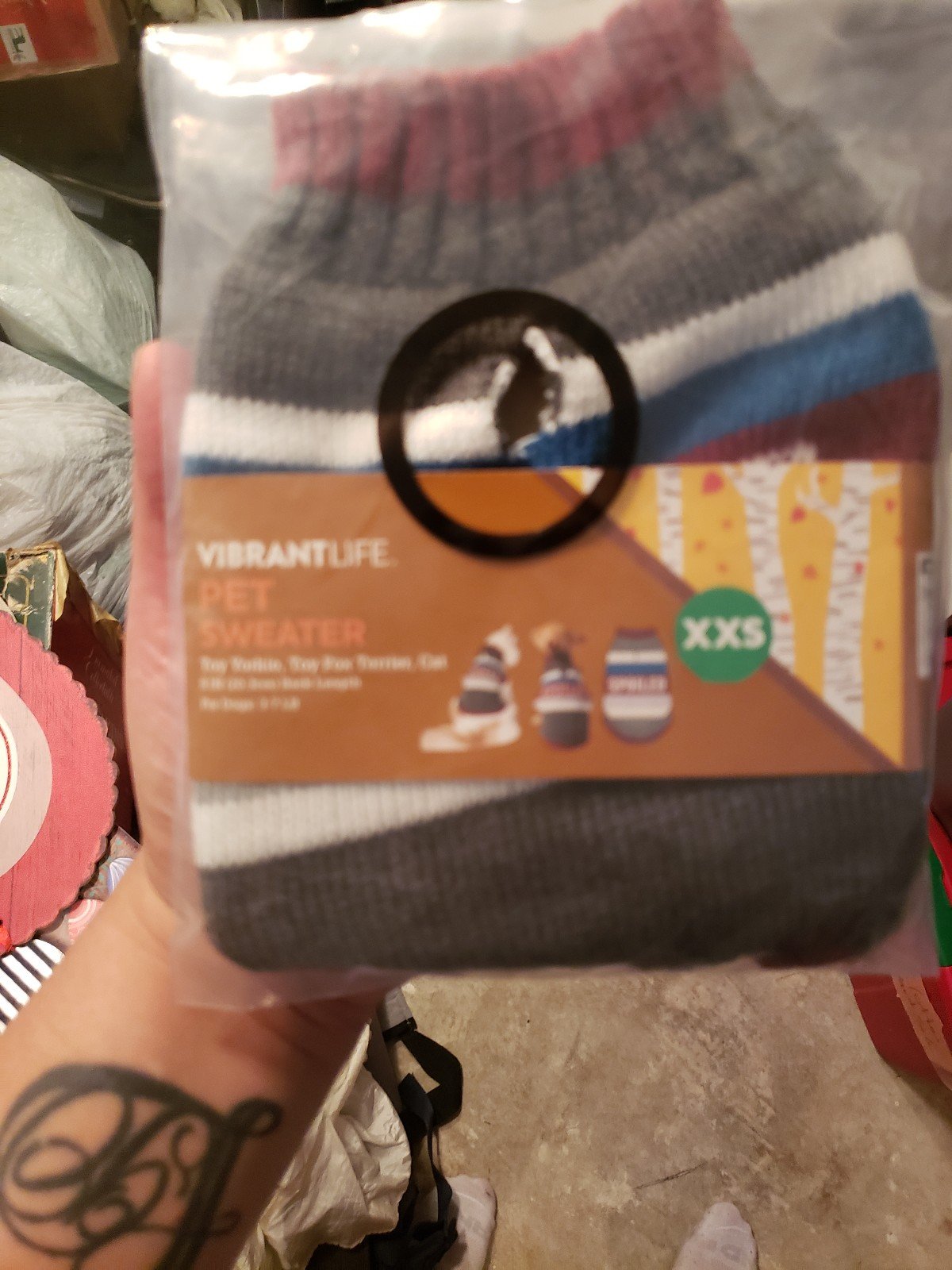 3 Pet sweater xxs