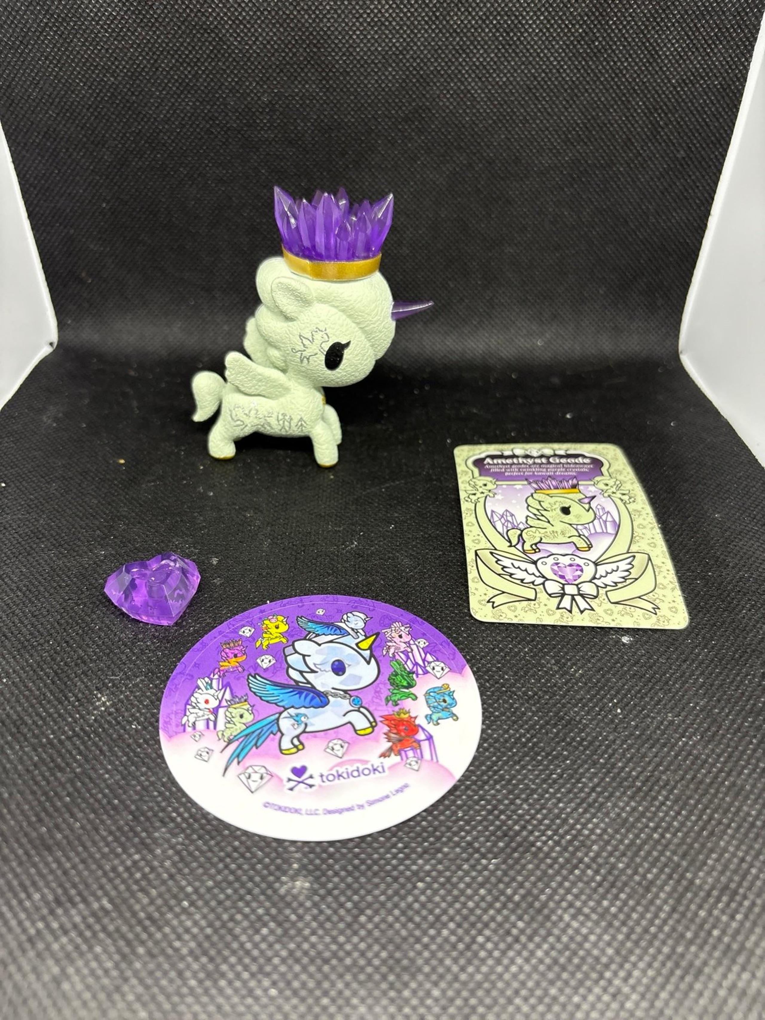 Tokidoki amethyst geode unicorno