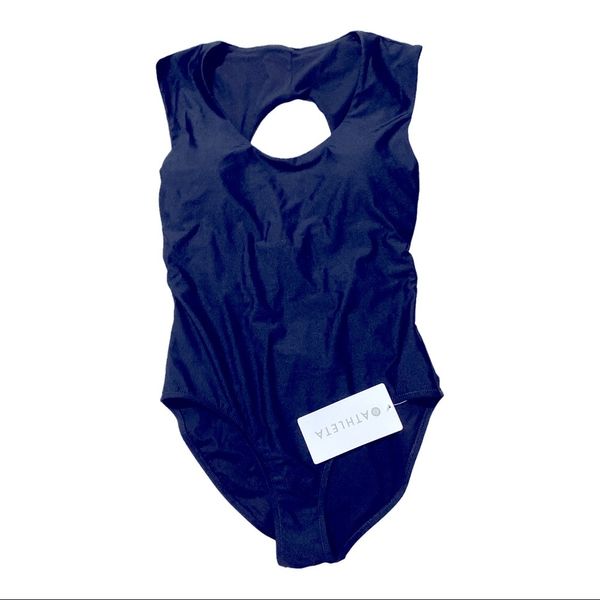 Athleta Entwined One Piece NWT Black Small