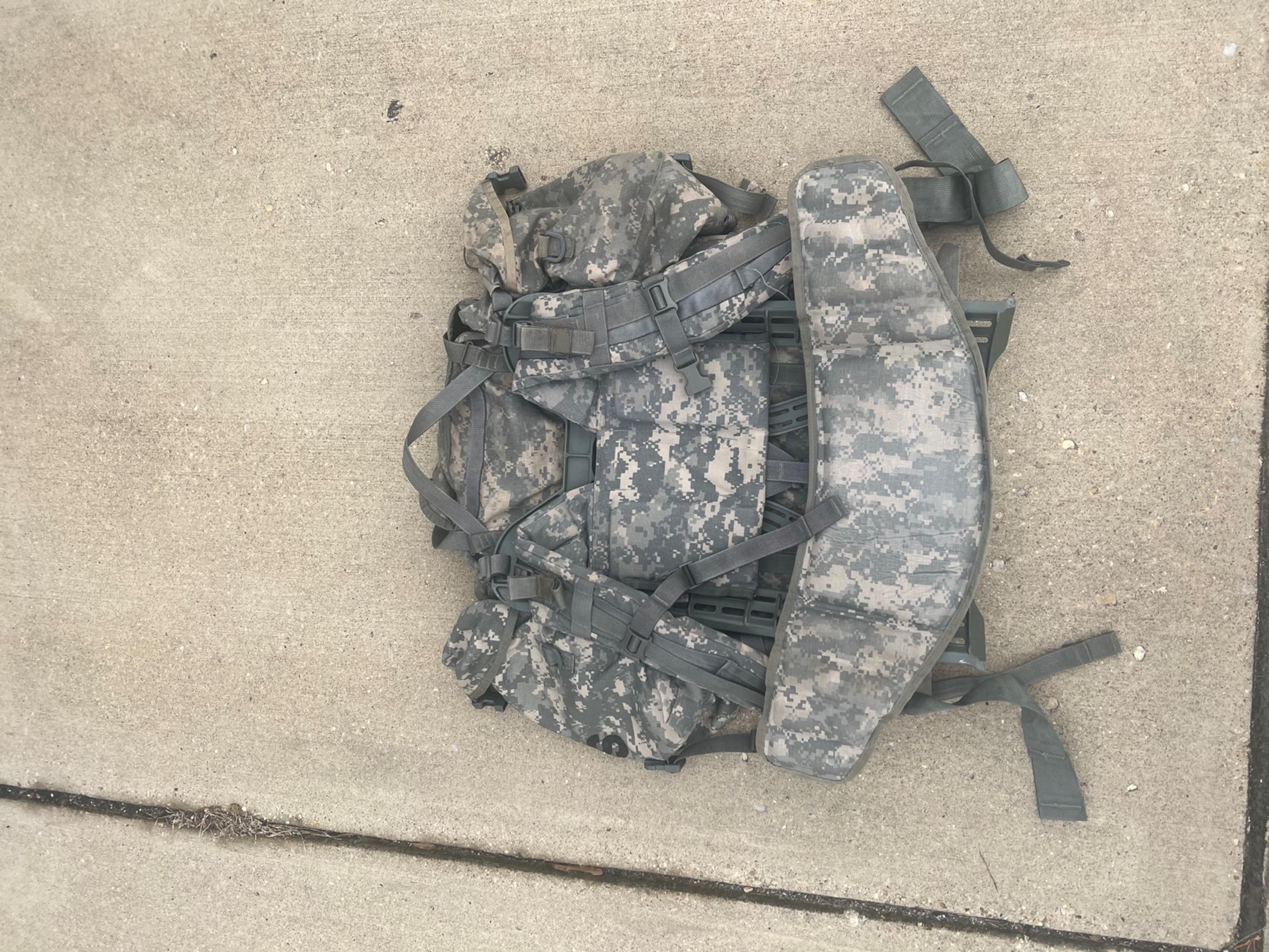 Military backpack