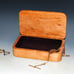 Wood Box of Cherry With Heart Inlay of Purple Heart