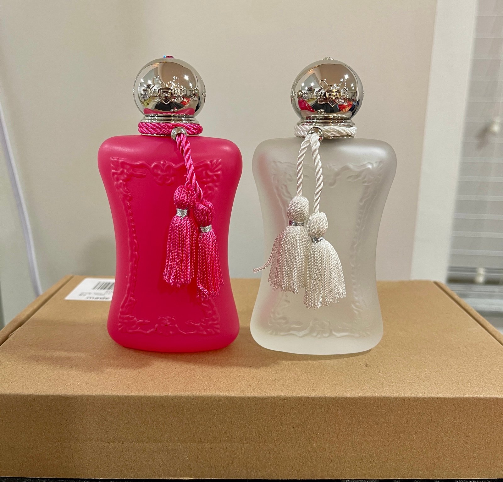 EMPTY Parfums de Marly Oriana and Valaya (no box)