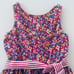 Polo Ralph Lauren Girls 8 Pink Floral Dress With Sash Spring Summer Preppy