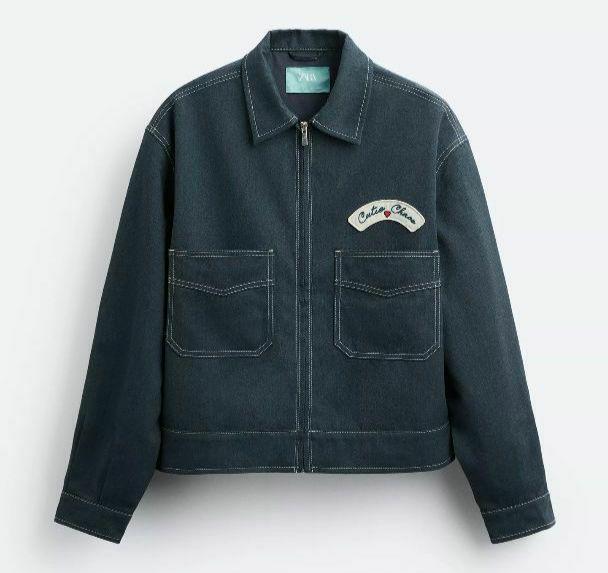 ## Denim Jacket ZARA HARRY LAMBERT Zara Harry Lambert