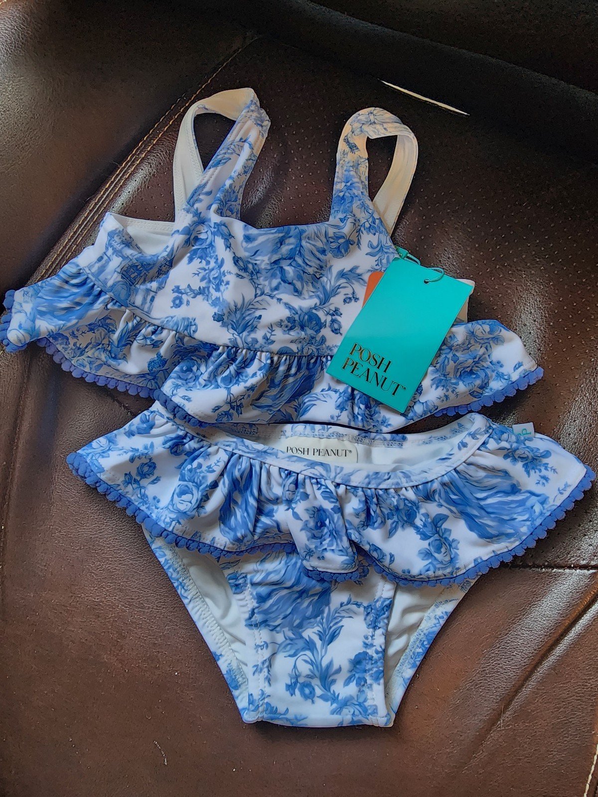 Posh Peanut Briar Bikini NWT