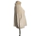Z Supply Agnes Soft Turtleneck Oversized Pullover Sweater Light Cream Tan Medium