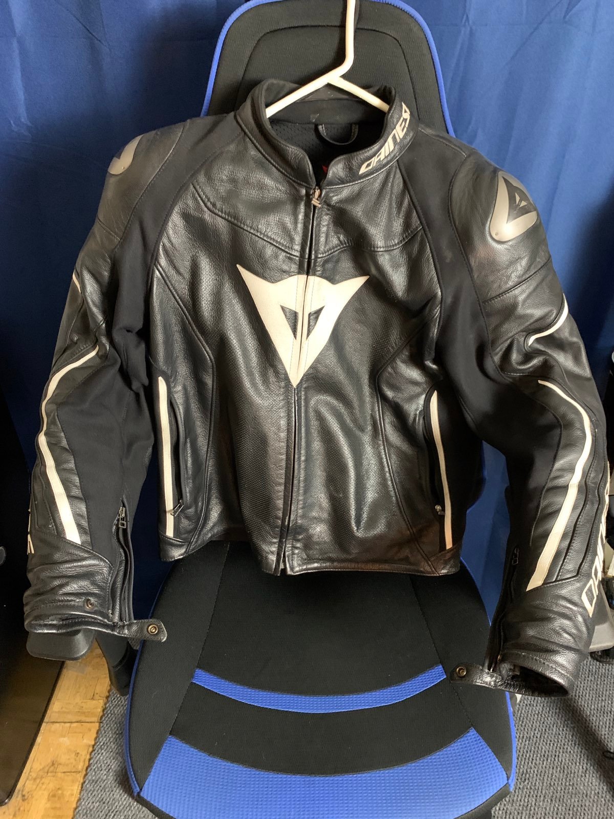 Dainese leather motorcycle jacket