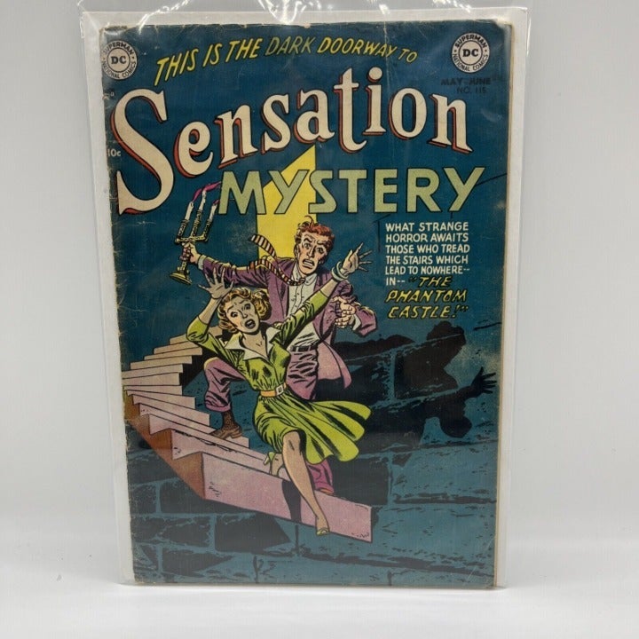 Sensation Mystery #115 - 1953, Fine condition, Horror Comics, Ultra Rare