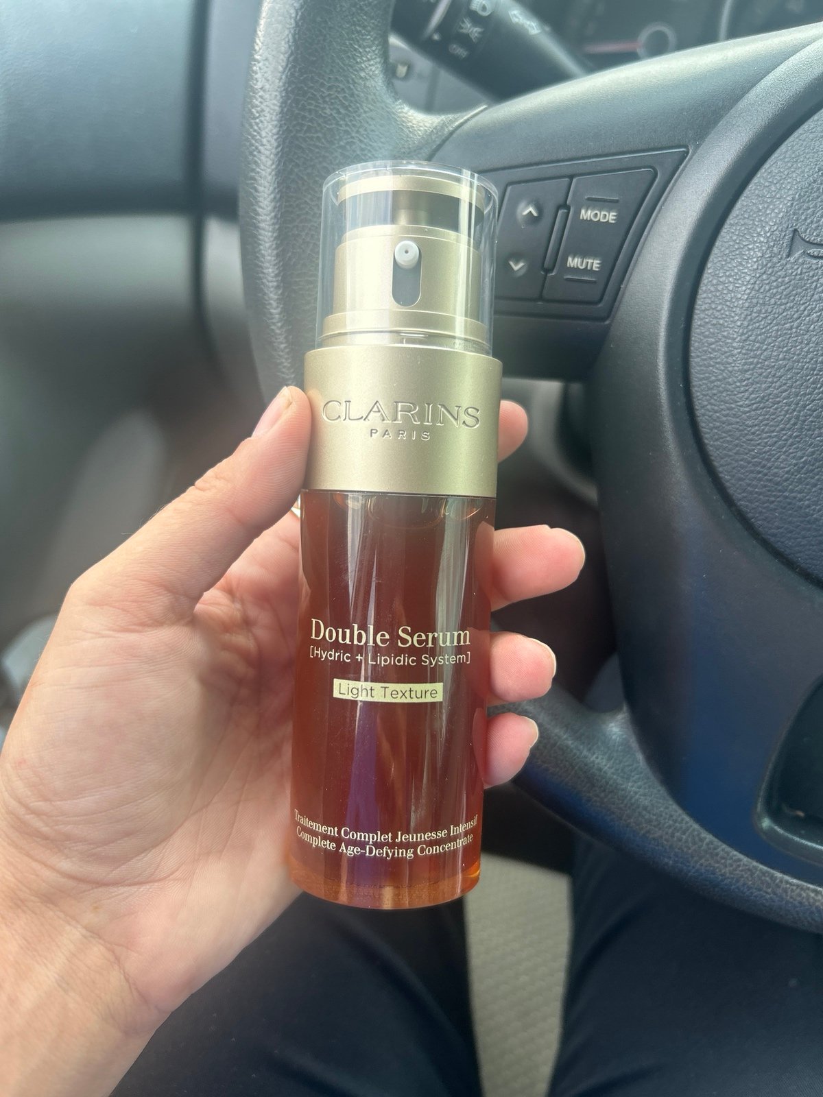 Clarins Double Serum “ light texture”