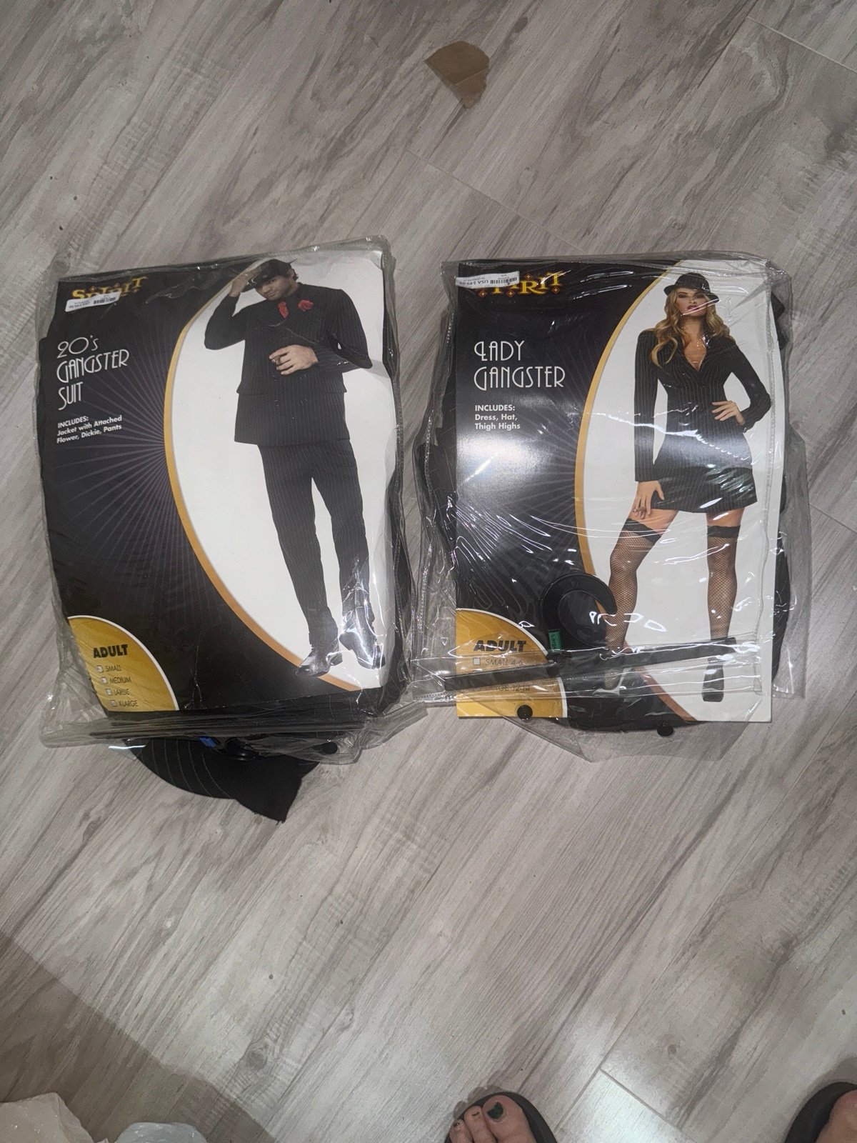 Couple Gangster costume