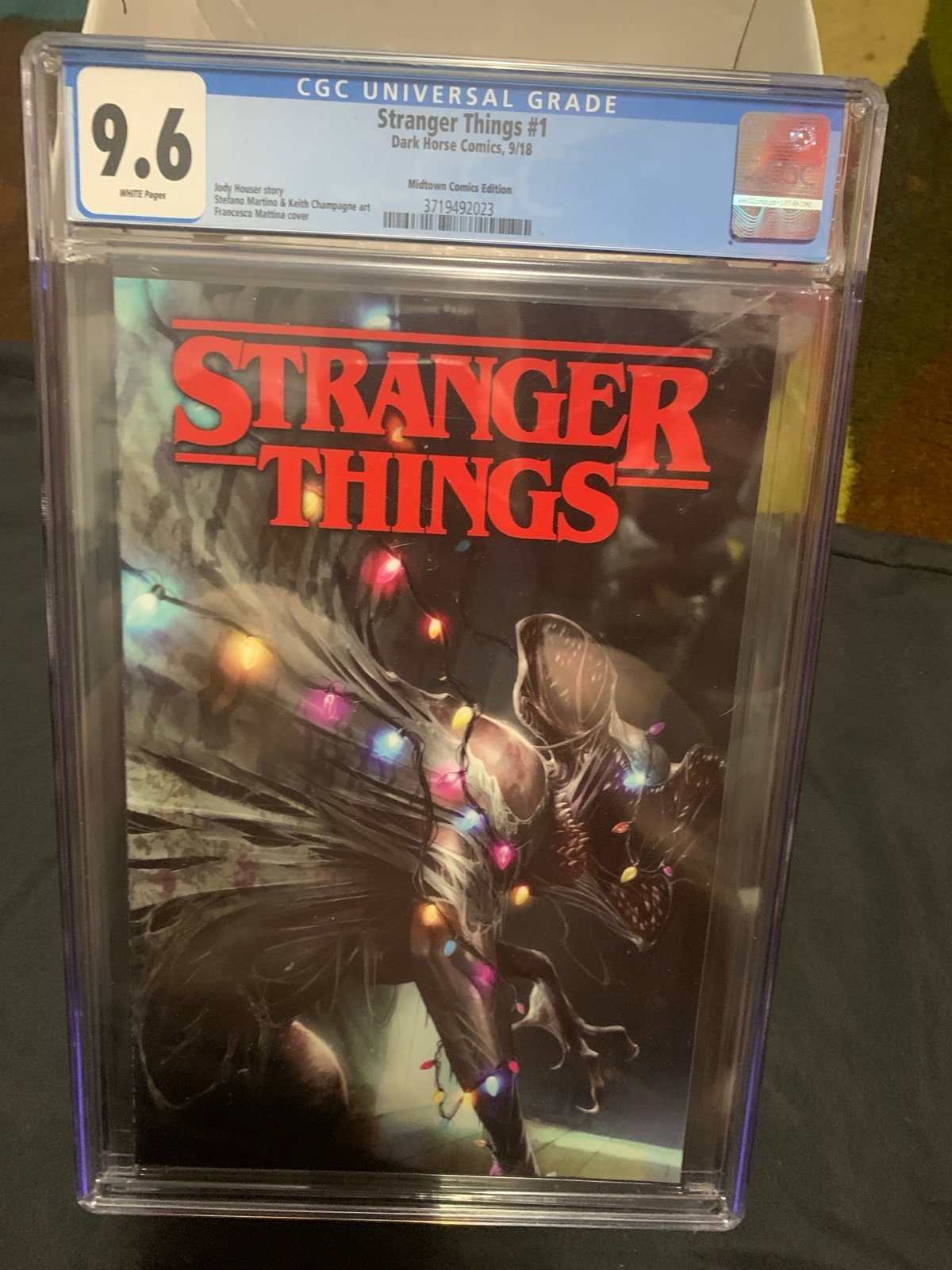 Stranger Things #1 Midtown Comics Edition CGC 9.6